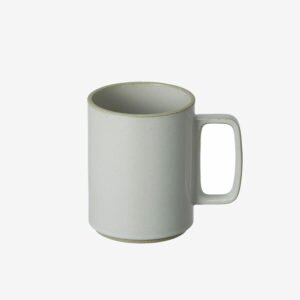 grande tasse en porcelaine japonaise gris clair - Hasami - wabi sabi japon
