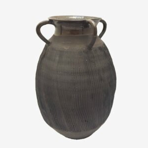 nous paris Hannah Blacksmith grande amphore vase en gres noir