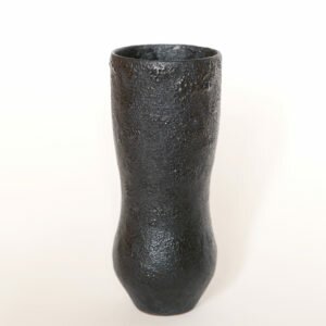 Vase japonais en gres motoko saigo