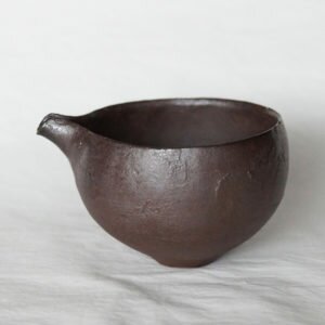 Ceramique brute japonaise cuite au bois sans email yakishime Mutsumi Ohashi